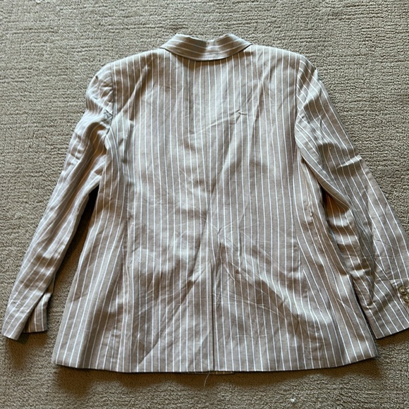 LOFT linen striped blazer - Picture 5 of 5